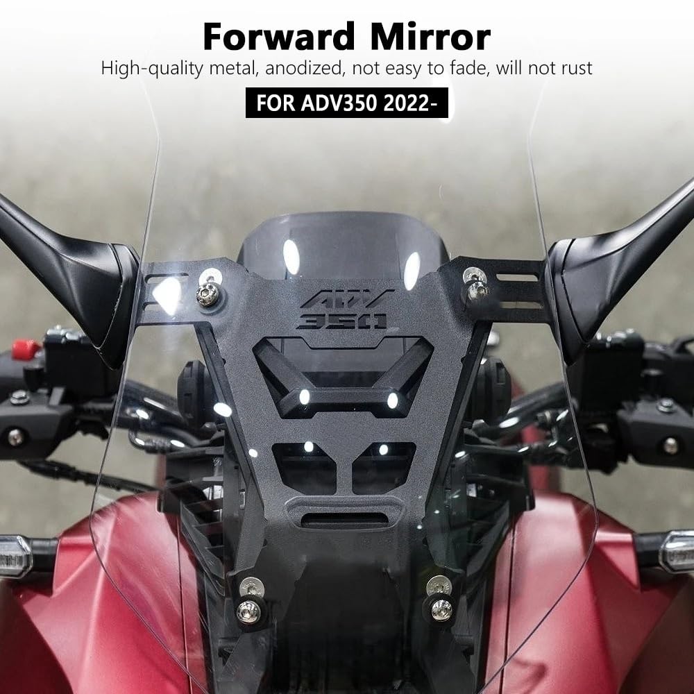 Do ADV350 2022-2024 Moto Lusterko końcówkowe kierownicy