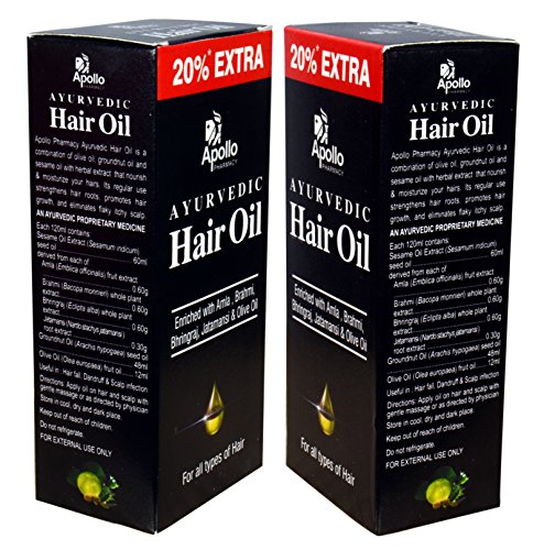 Ayurvedic Hair Oil Treatment Keeps the Hair Cool(helps in Growth) Prevents Premature Hair Fall - Stops Dandruff ALL Natu