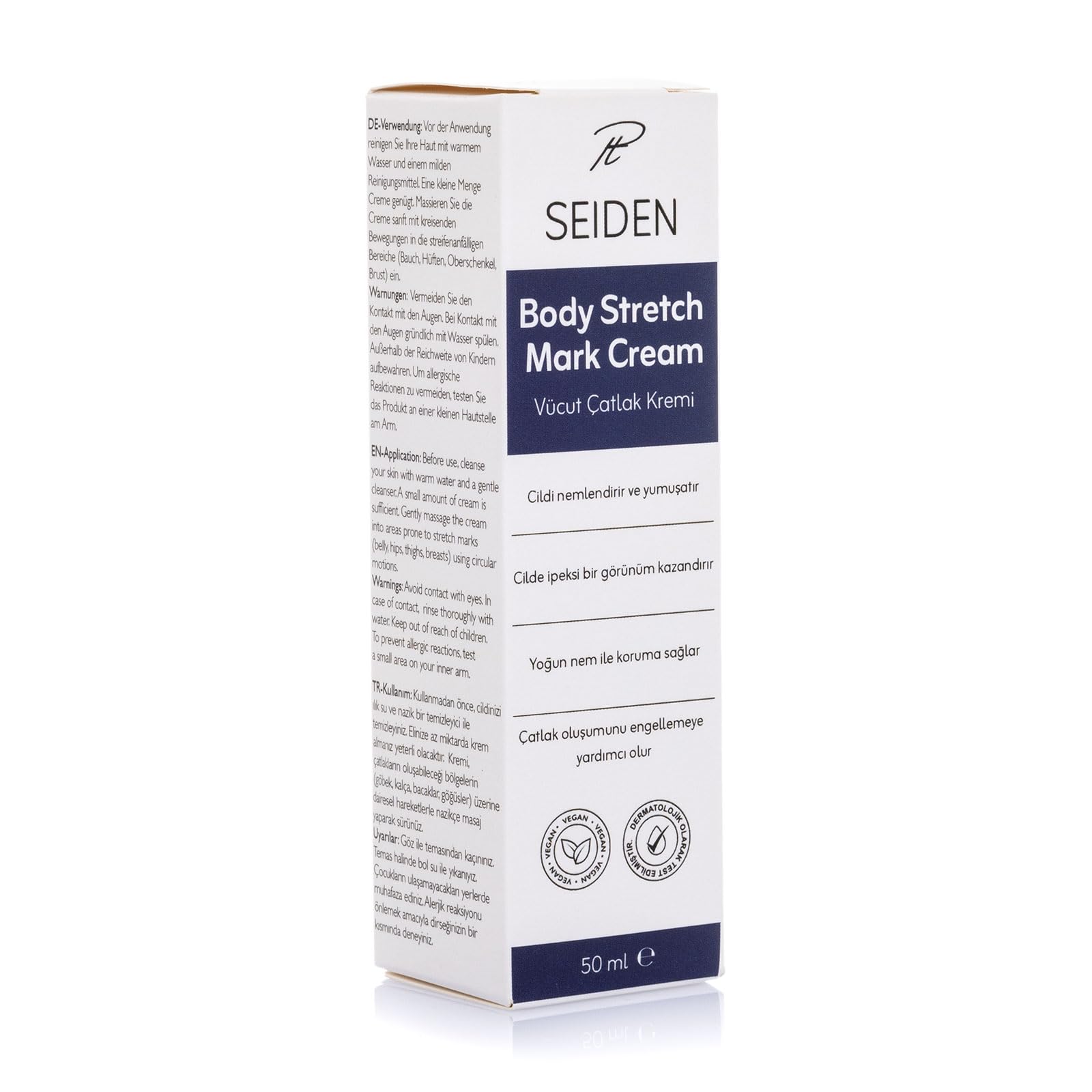 Doğal Hamile Çatlak Önleyici Krem – Emziren Anneler İçin Vücut Çatlak Bakımı 50ml