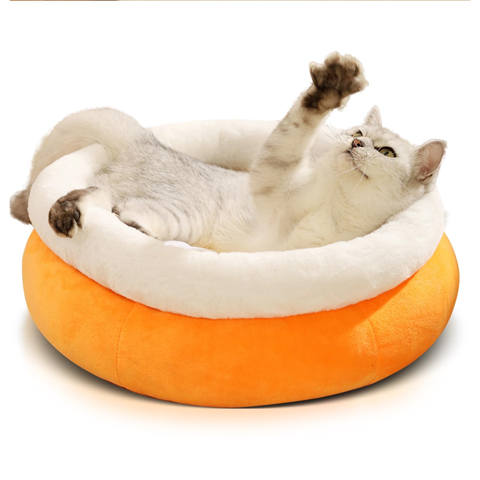 Cama Gato Verano Cama Redonda Para Gatos 30/40/50cm, Tela