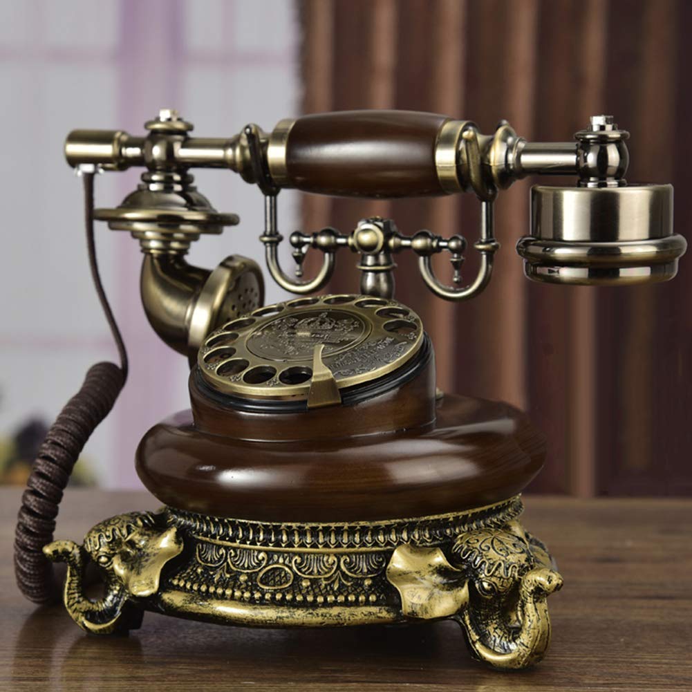 Amazon.co.jp: ヴィンテージ電話、ゴージャスなレトロ樹脂電話固定電話