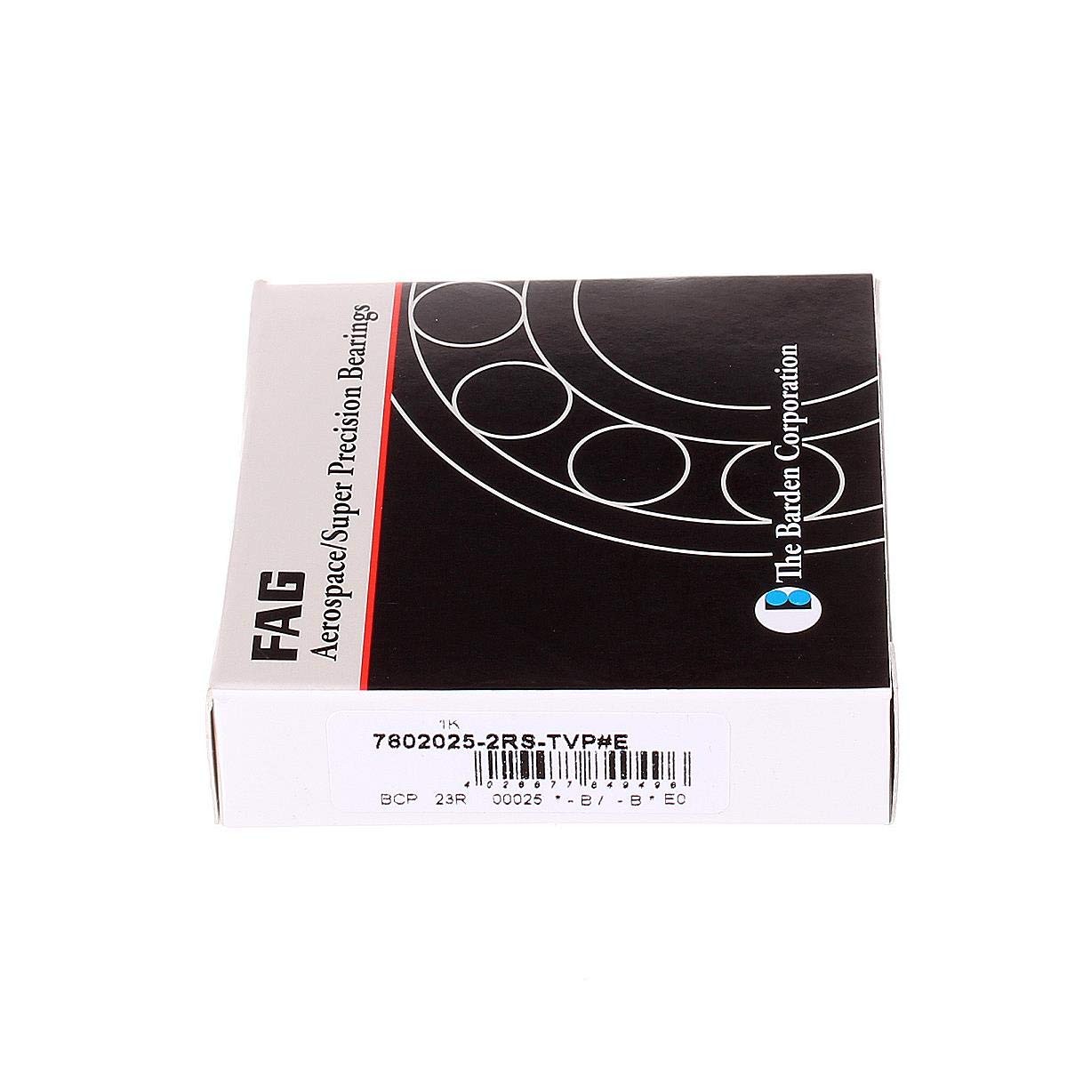 7602025-2RS-TVP FAG Palier roulement à Bille 25,00x52,00x15,00mm