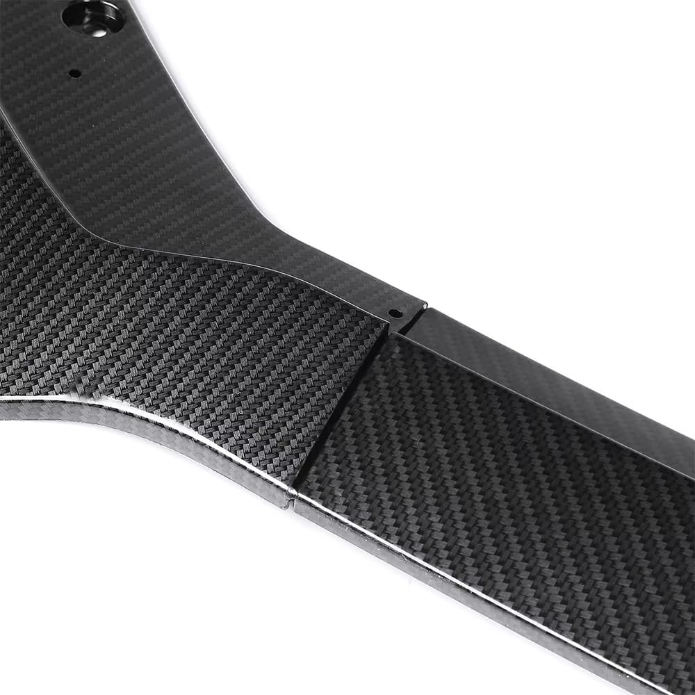Uniwersalny spoiler Do Ford Mustang-2017Car 2015 | Włókno węglowe Przedni Dokładka przedniego zderzaka