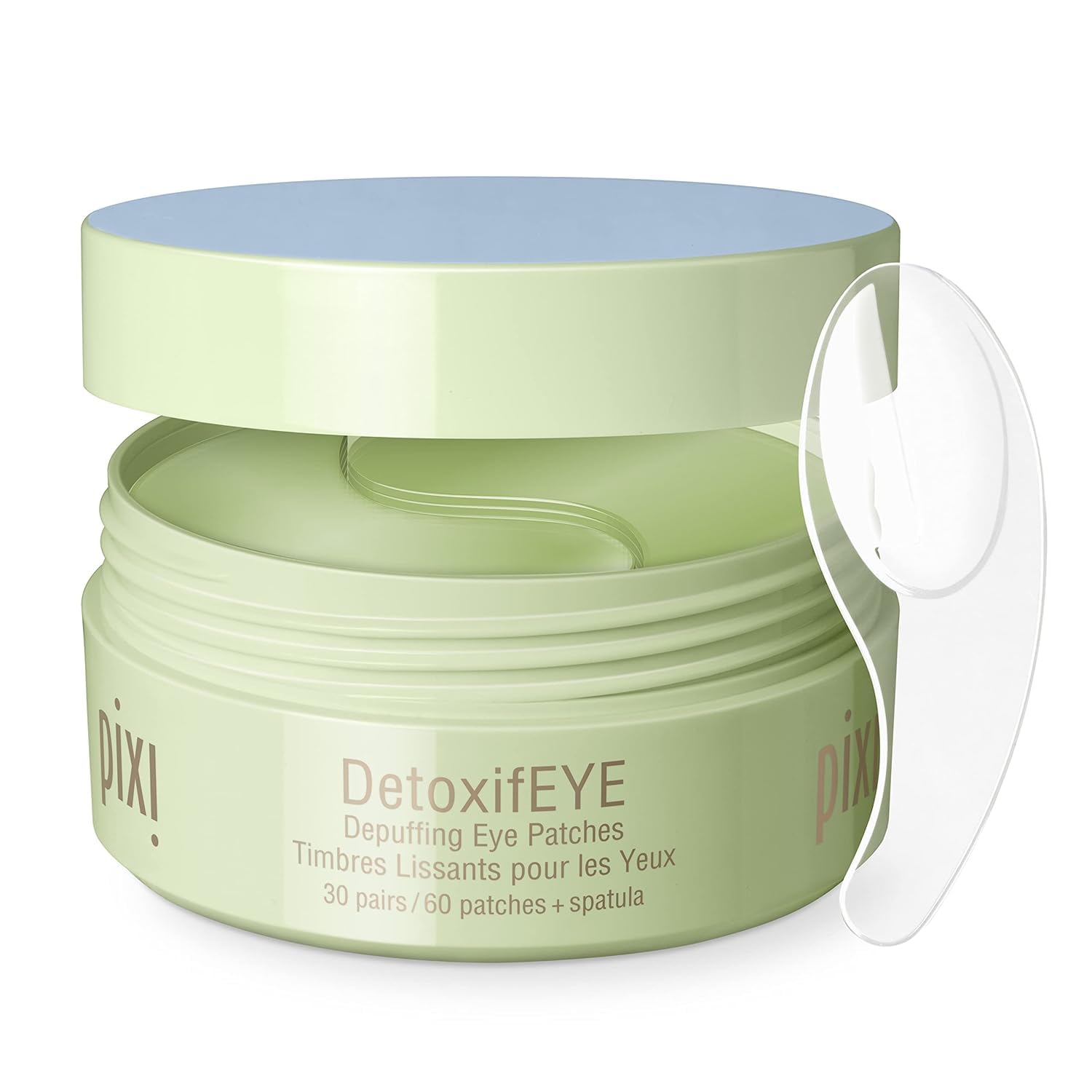 Pixi DetoxifEYE Depuffing Hydrogel Under-Eye Patches, Cucumber, Gold & Caffeine For Puffy Eyes and Dark Circles, Hydrate Eye Area, 30 pairs, 60 Patches Pixi DetoxifEYE Depuffing Hydrogel Under-Eye Patches, Cucumber, Gold & Caffeine For Puffy Eyes and Dark Circles, Hydrate Eye Area, 30 pairs, 60 Patches