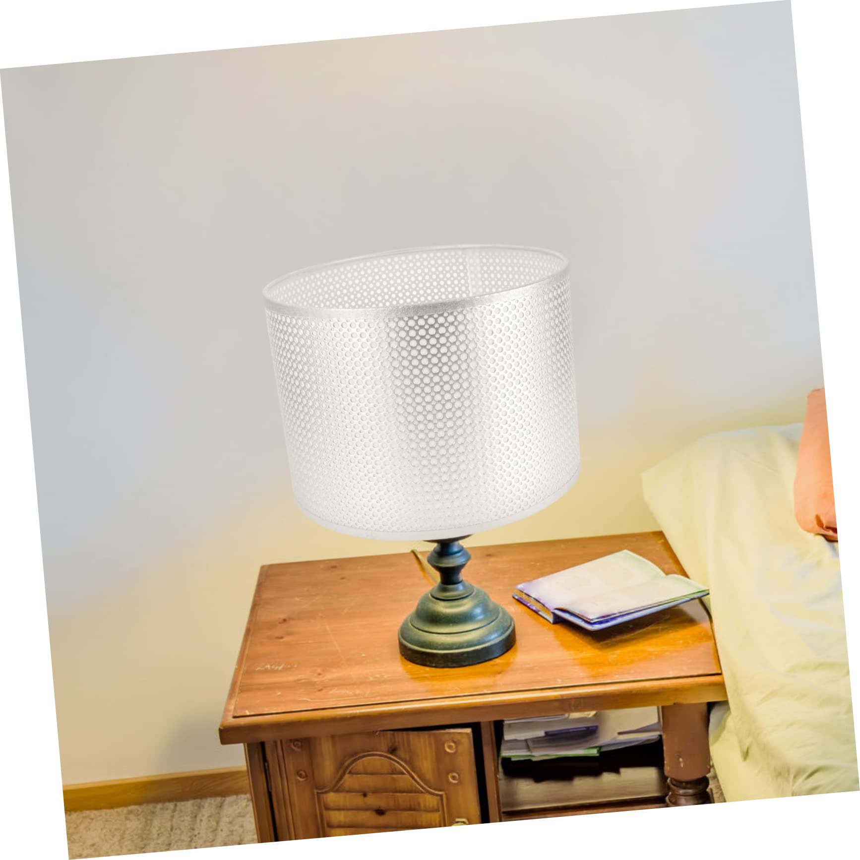 Moderner Stoff Lampenschirm E27 Ersatzschirm für Tischlampe