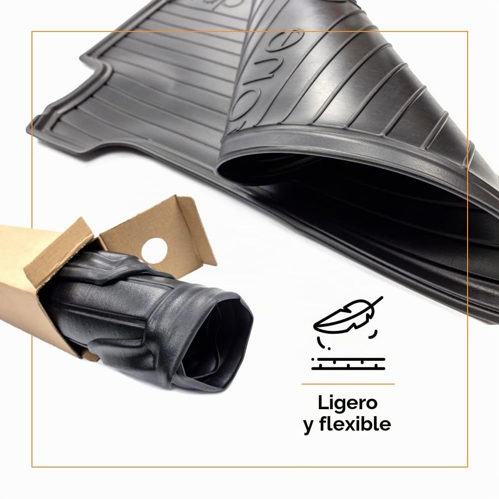 FROGUM DryZone Alfombrilla de Goma cubeta Maletero para Hyundai Tucson IV Desde 2020 | Borde Alto | para Todo el año | Tamaño