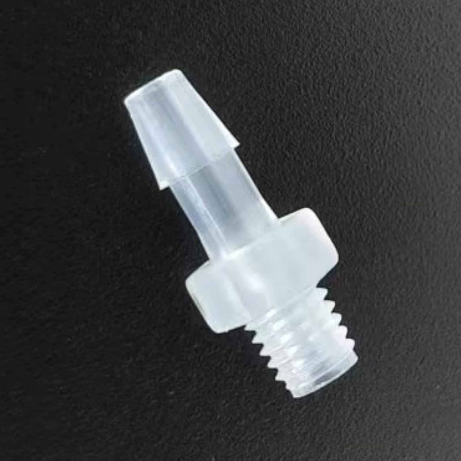Hose Barb Fittings - 10-32UNF Male Thread Adapter Pipe Connector for Laboratory & Food Machinery - 100 Pack(3.2mm 1/8inch)