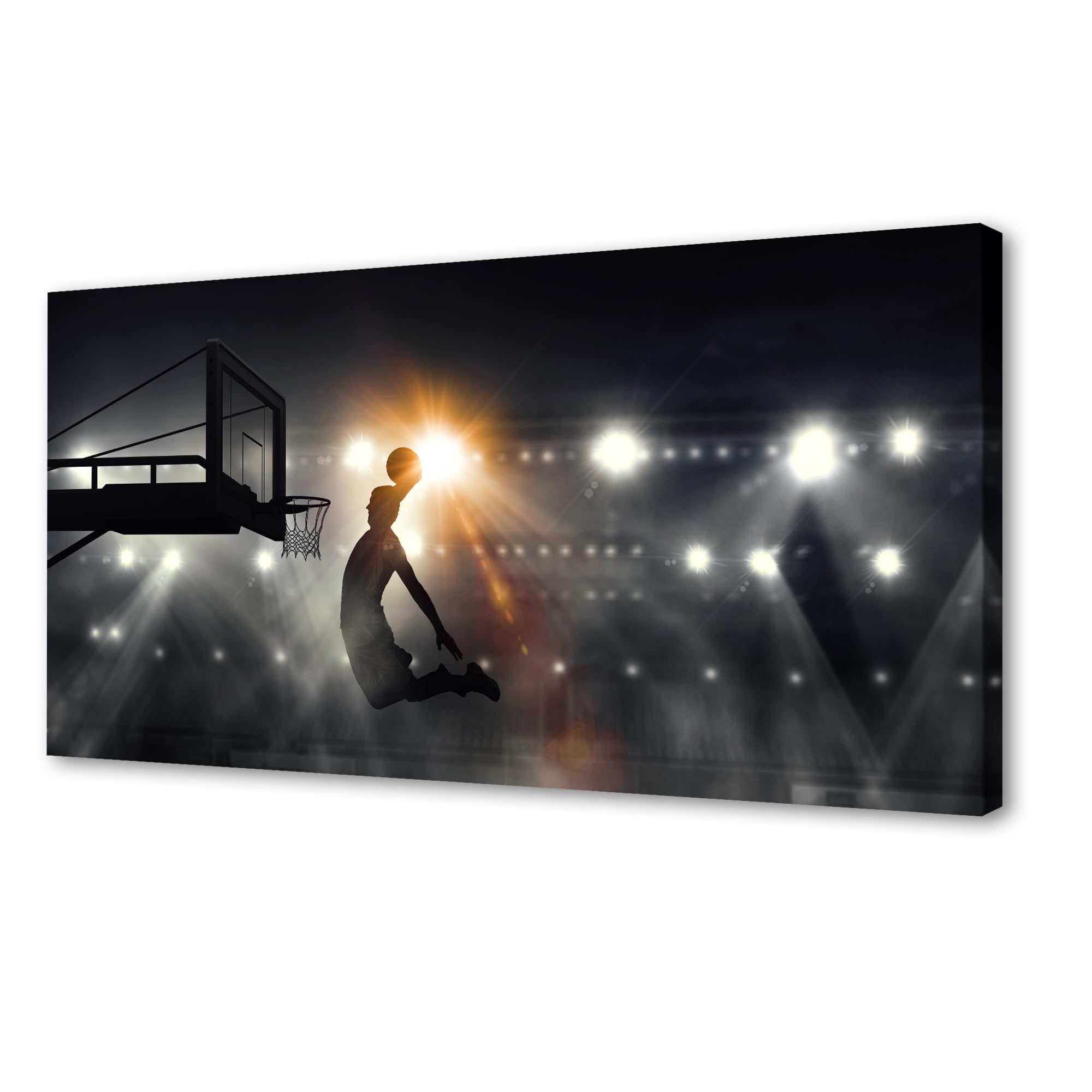 Muolunna Basketball Sports Canvas Wall Art