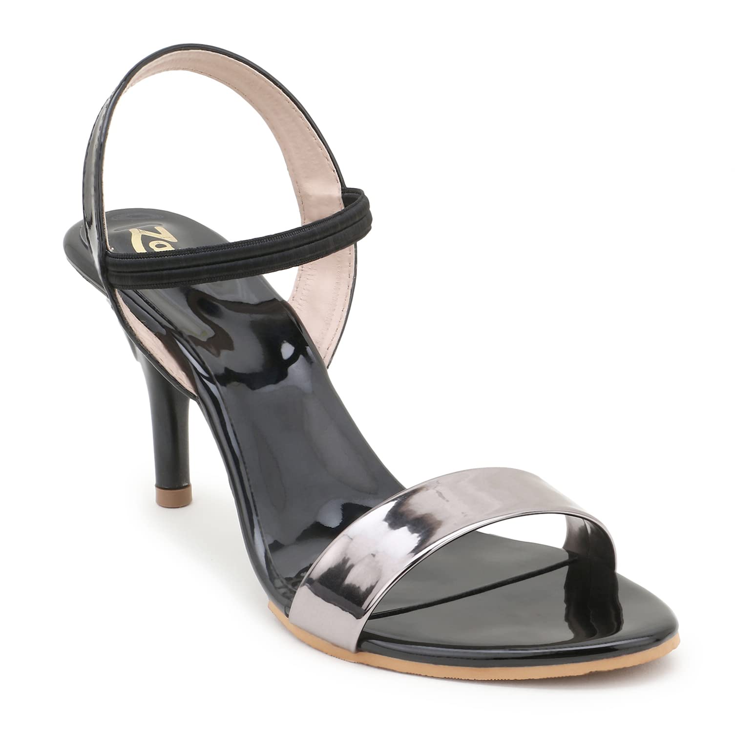 ZAIF Women Stylish Pencil Heel Sandal with Trendy colour (ZE061) (B09QJ9L49B) Amazon Price History, Amazon Price Tracker