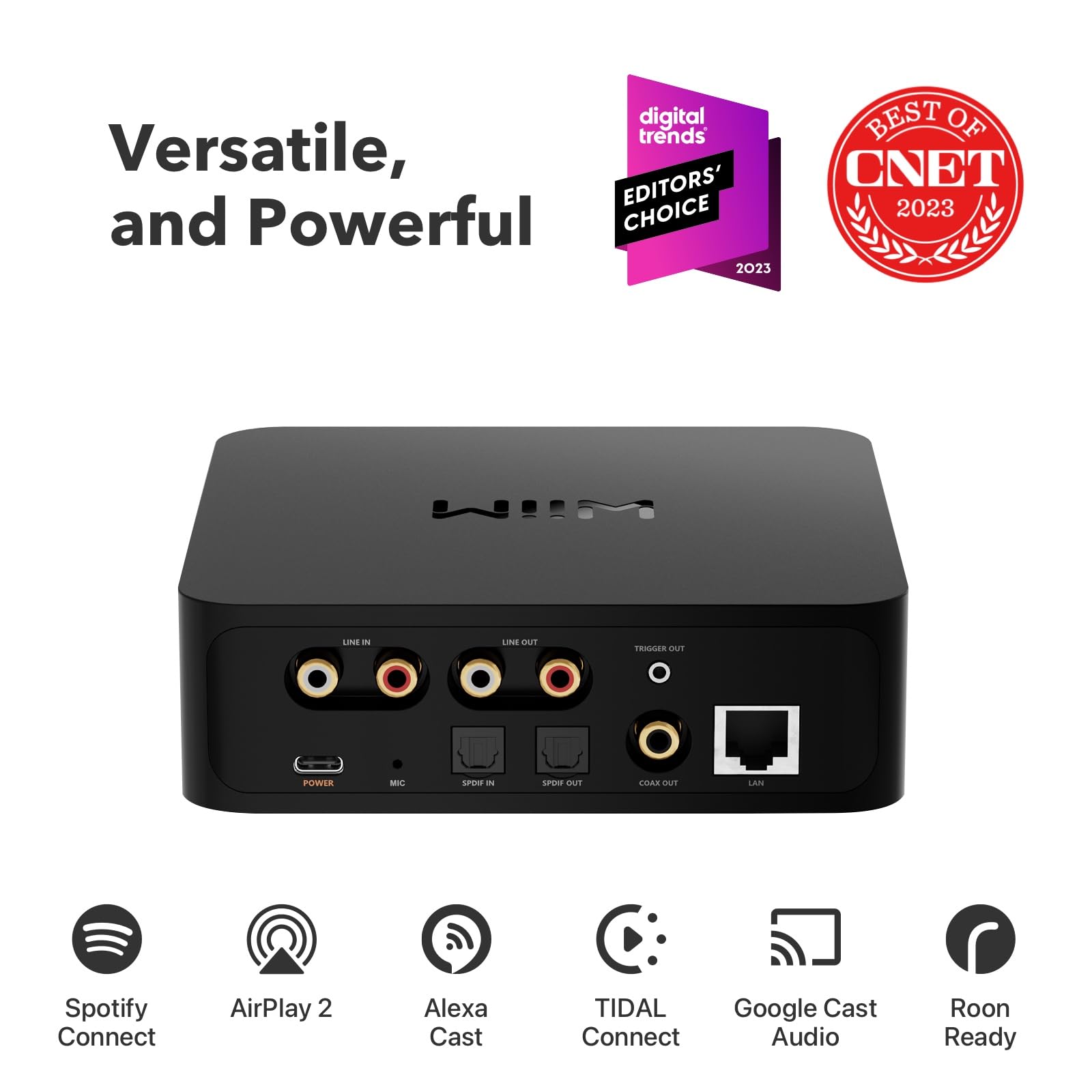 Amazon.com: WiiM Pro AirPlay 2 Receiver, Google Cast Audio, WiFi 