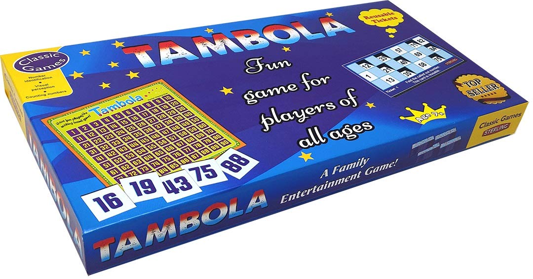 Buy Sterling Learning Tambola 71171/Tambola Board Game (Multicolour