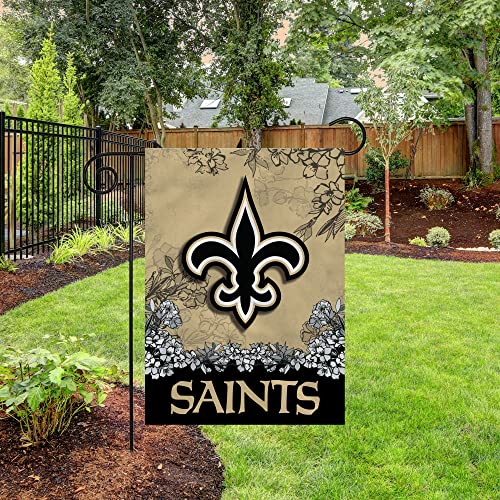 Image of Rico Industries NFL Standard /Primary 13 inch x 18 inch Double Sided Garden Flag - Great Gift for Men, Women, & Fans