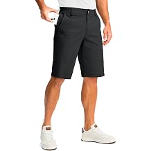 G Gradual Mens Golf Shorts with 4 Pockets 11" Inseam Stretch Quick Dry Casual Work Dress Shorts for Men