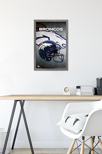 Miniatura 89 de Trends International NFL Denver Broncos - Póster de pared con casco 16, 22.375 x 34 pulgadas, versión sin marco