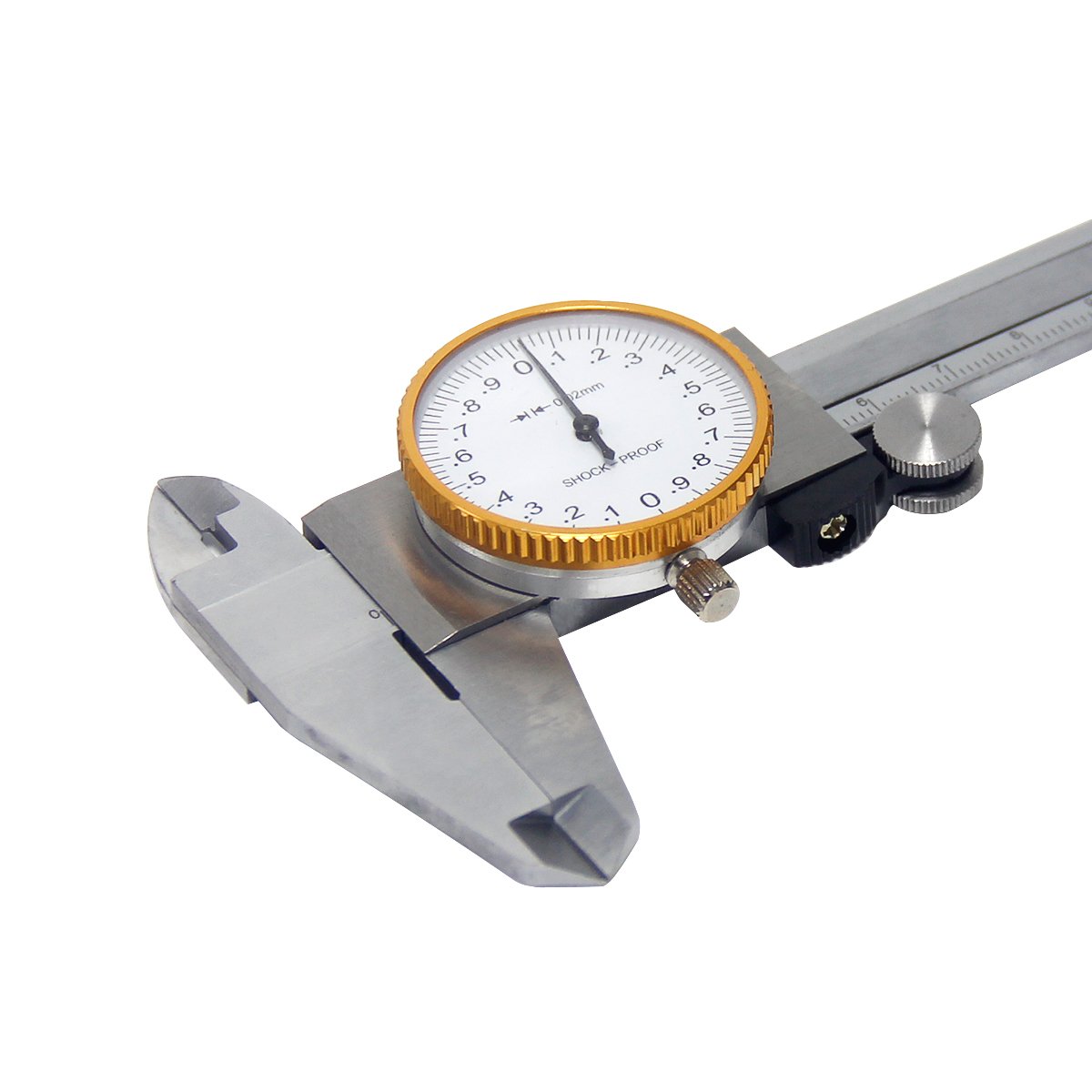 Wisamic 0-150 mm Uhrenmessschieber Dial Caliper Ablesung 0,02 mm