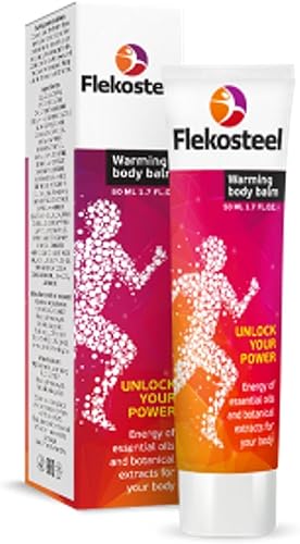 Miniatura 1 de 2 TUBO Flekosteel bálsamo corporal de calentamiento 2 x (1,7 oz 1.7 fl oz). Original de Rusia con holograma. Stock fresco