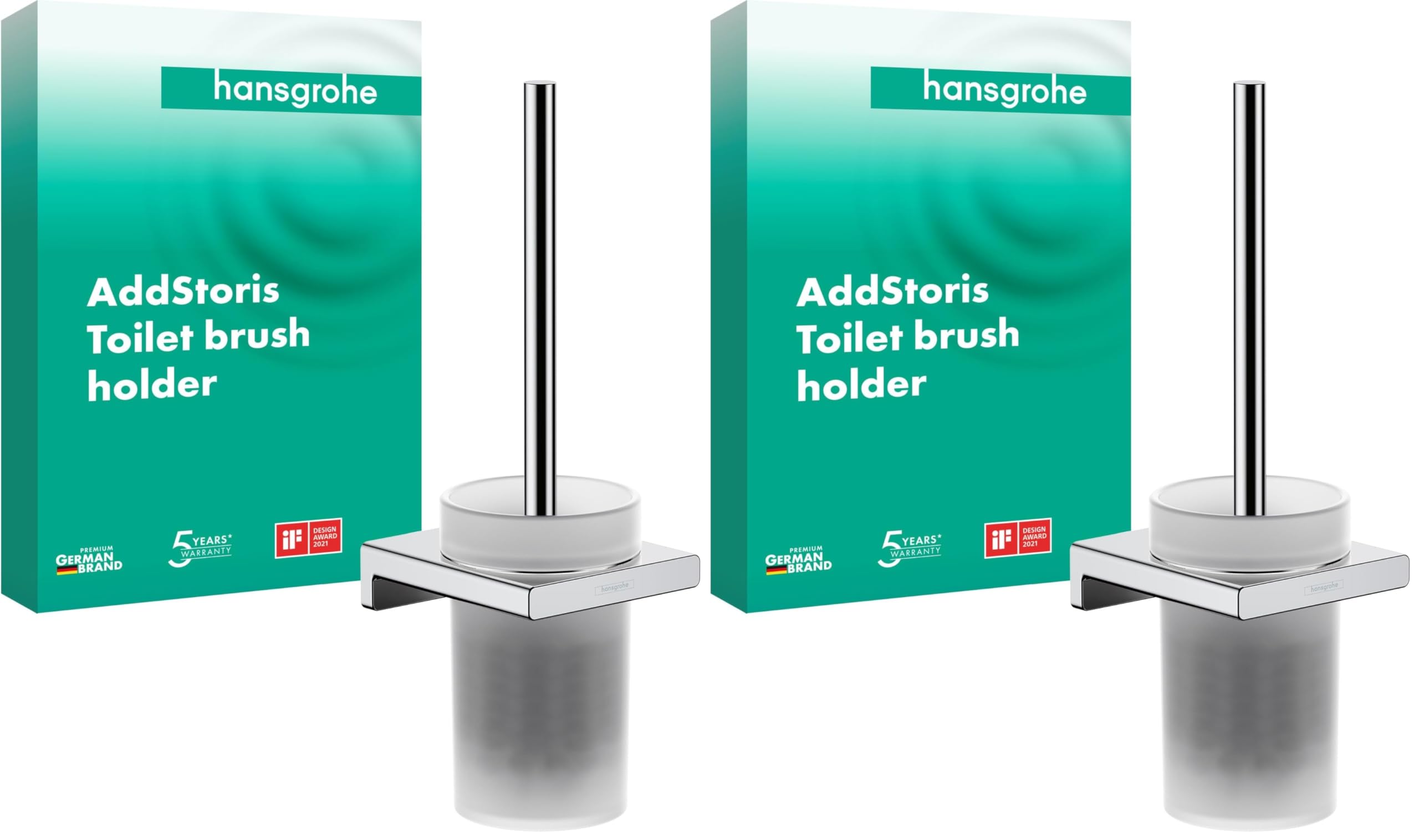 hansgrohe AddStoris - Toilettenbürste mit Halter