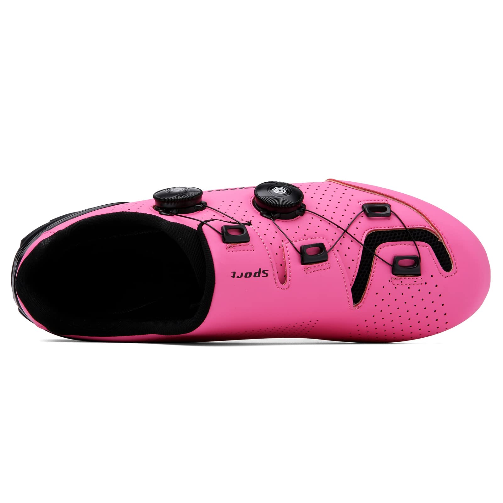 Zapatillas de Ciclismo Mujer Bicicleta Montaña Carretera Compatibles Calas Giratorias Cerradas Ligeras