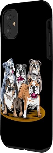 Miniatura 2 de Carcasa para iPhone 11, diseño de bulldogs