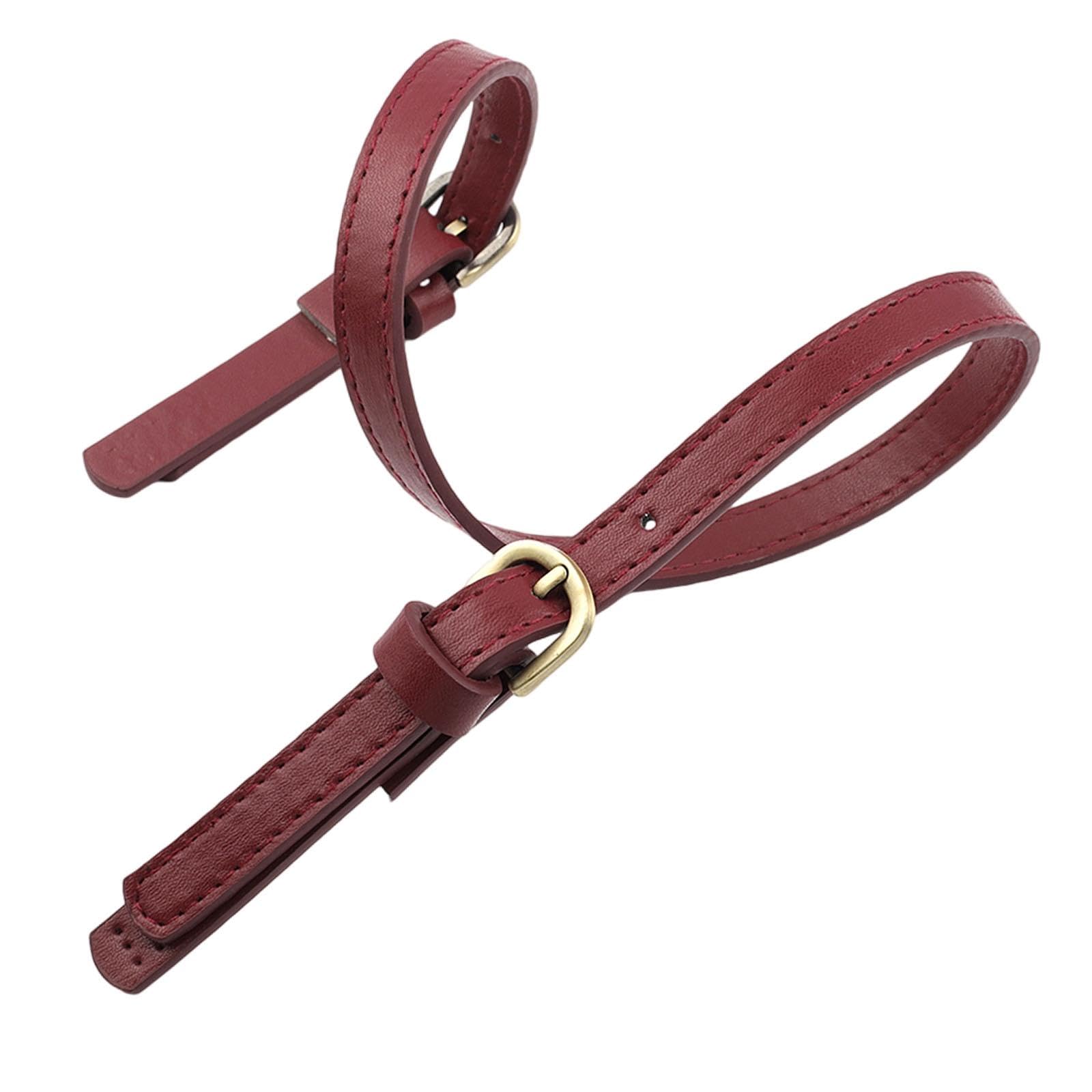 Shoulder Bag Strap Fashion Adjustable Bag Accessories Simple Crossbody Strap dark red-image-7