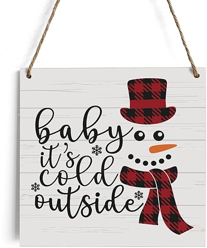 Vista 26 de HTBIG Decoración rústica de Navidad, decoración de pared de madera, decoración de pared para el hogar, granja, placa decorativa para el hogar