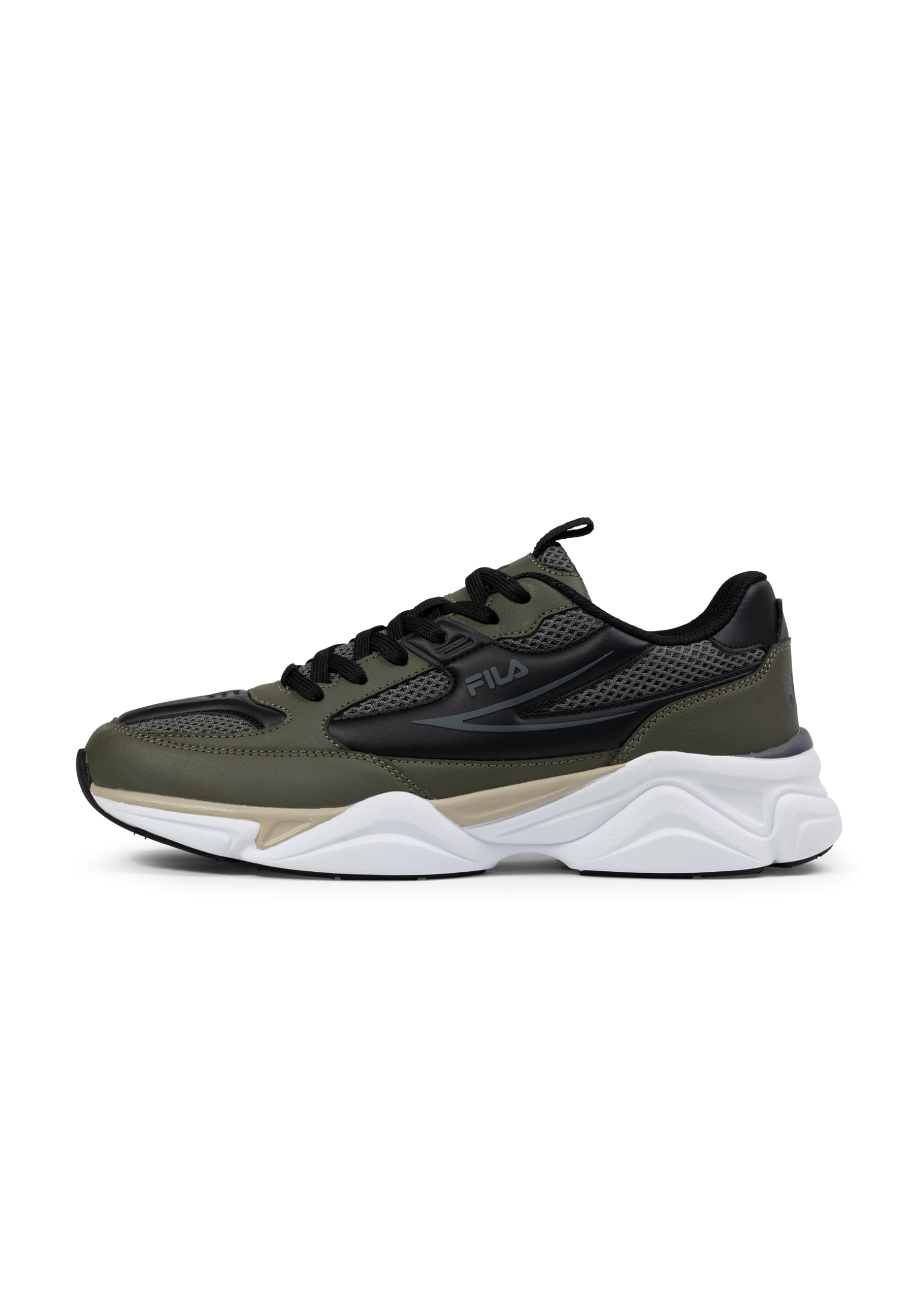 FILA Men's Recade Trainers, Olive Night Castlerock, 11 UK