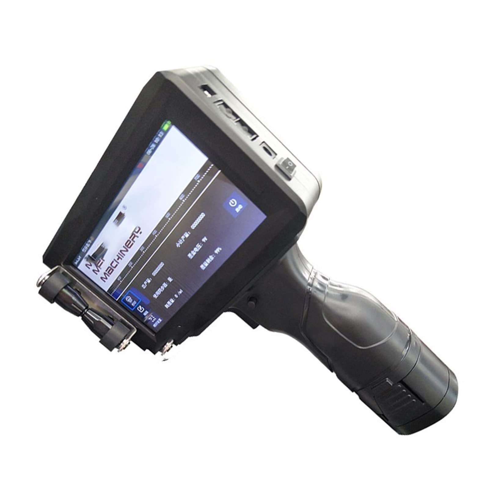 Ręczna drukarka atramentowa, Smart Handheld Inkjet Drukarki Data Produkcji Data kodów kreskowych Qr. Kod logo Wzór mała drukarka