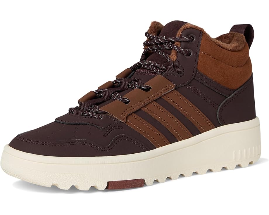 adidas Kids Hoops 4.0 Mid Top Shoes (Big Kid) - Front View