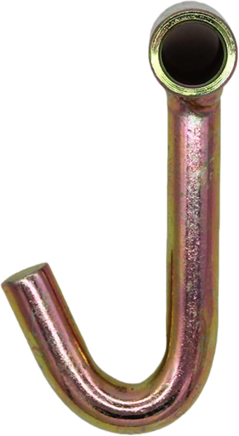 Replacement 2" Heavy Duty Fitment Ratchet Tightening J Hooks fits Car Hauler Straps Tie Down Cargo in Trucks, Trailers, Tow Dolly (2 Pack)