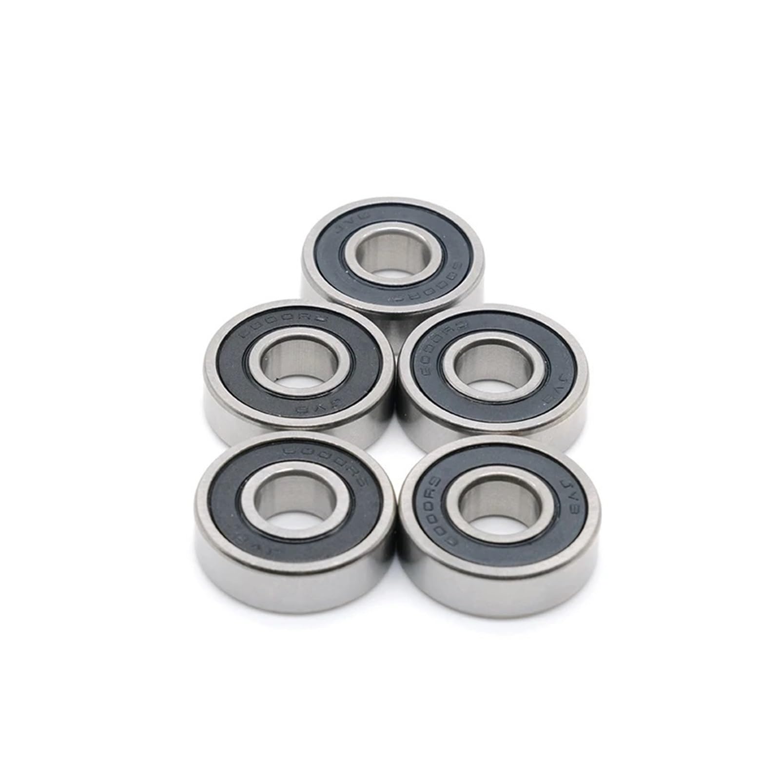 Lot de 4 roulements à billes 6000RS 10 x 26 x 8 mm ABEC-7 6000 RS 6000 RS en acier chromé 6000RS