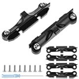 CPU Fan Bracket for AM4 Backplate, 2 Pairs AM4 Bracket Set with Screwdriver AMD CPU Fan Holder for Hook-Type Air-Cooled and Partially Water-Cooled Radiators