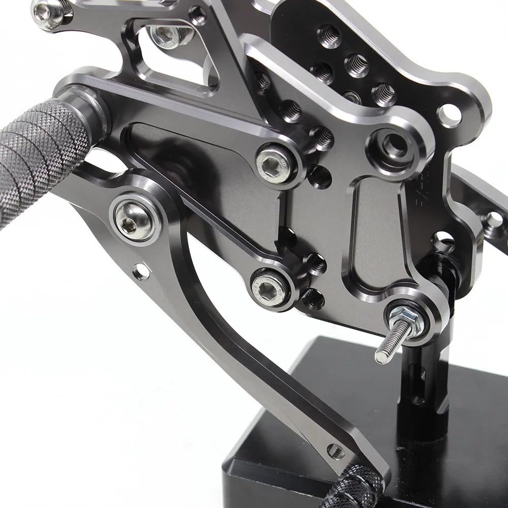 Dla Yamaha Yzf R3 Mt03 2014-2021 podnóżek motocyklowy podnóżek pedał podnóżek zestaw tylny ze stopu aluminium Pedały