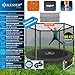 KESSER® Trampolin Outdoor Ø 244/305/366/427 cm Komplettset mit Sicherheitsnetz, Leiter, Randabdeckung & Seitentasche und Montagezubehör | Kindertrampolin Gartentrampolin Belastbarkeit 150 kg