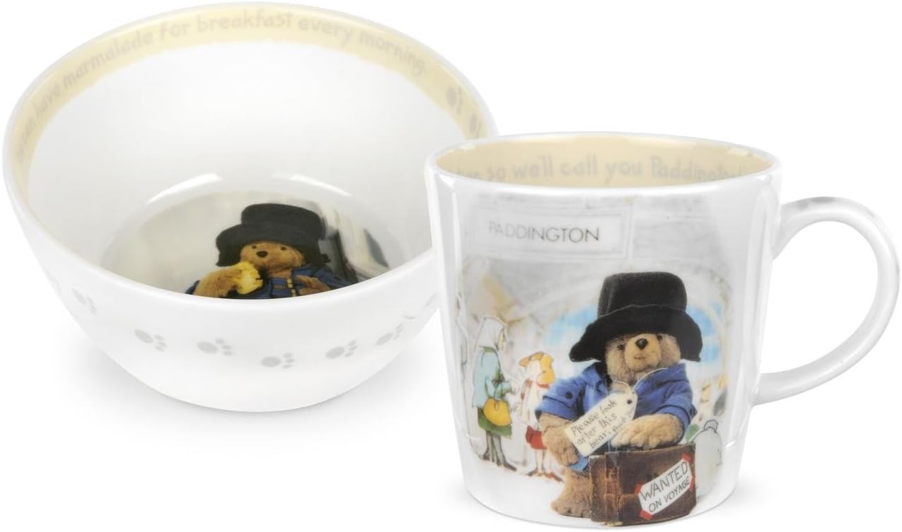 Spode Paddington Bear Mug & Bowl Set Home & Kitchen