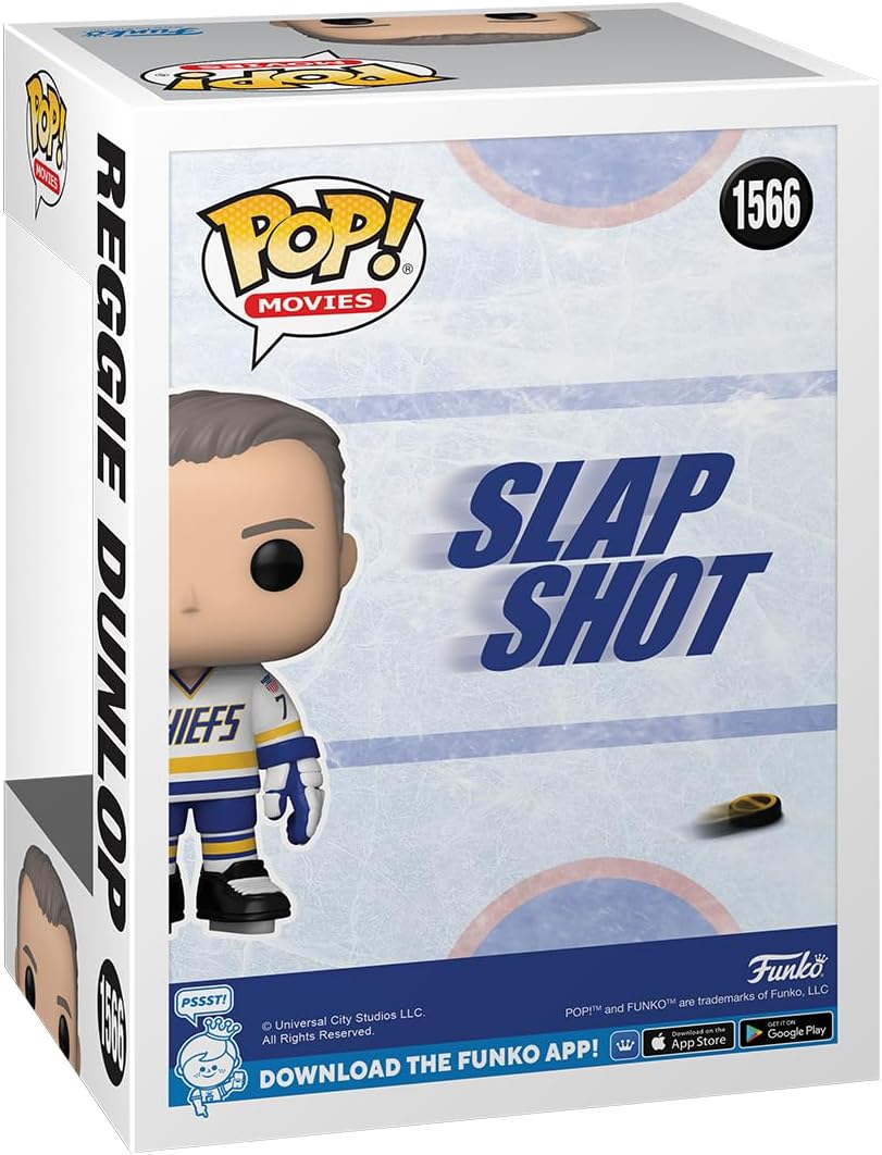 Funko POP! Movies: Slap Shot - Reggie 'Reg' Dunlop - Collectable Vinyl Figure - Gift Idea - Official Merchandise - for Kids & Adults - Movies Fans - Model Figure for Collectors and Display