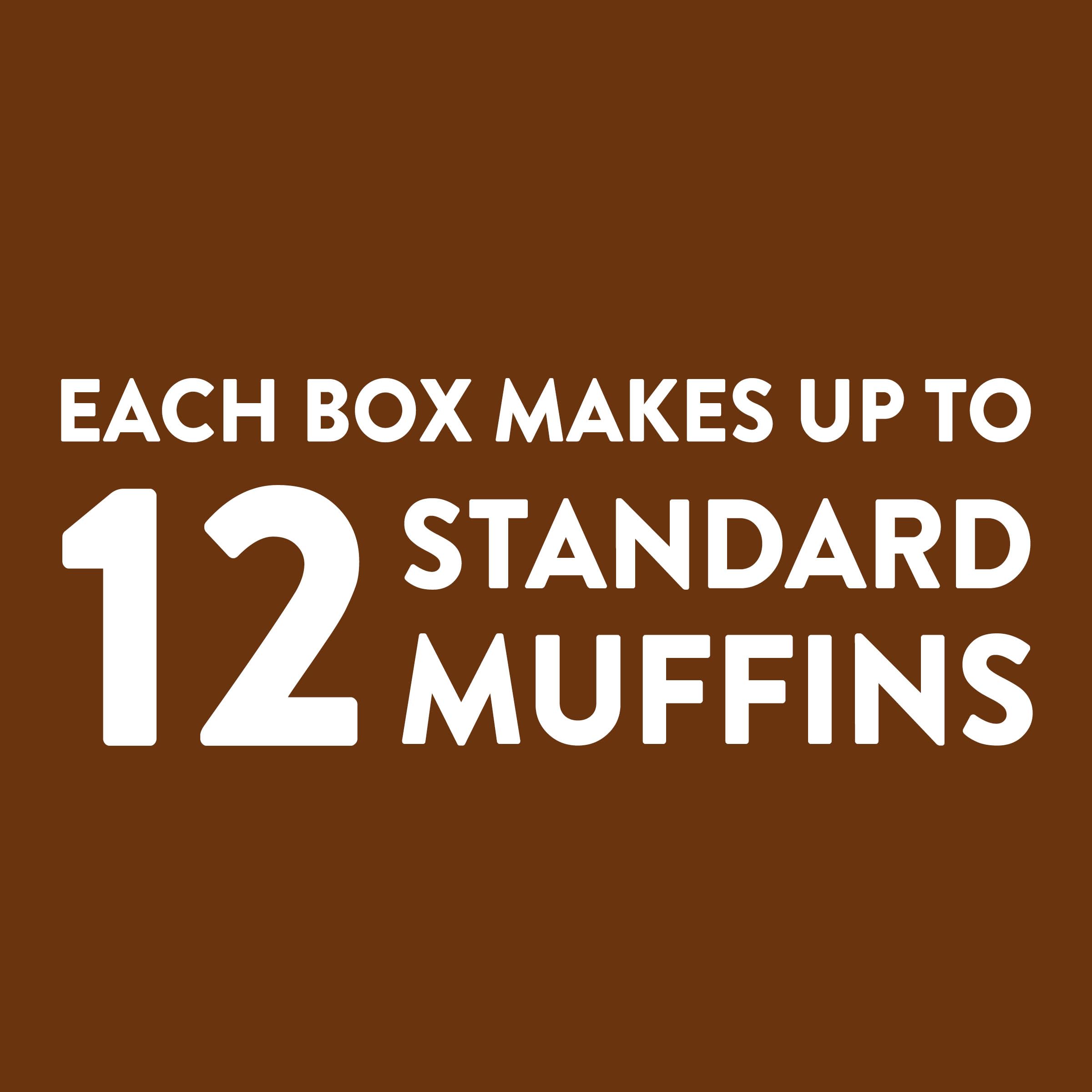 Krusteaz Chocolate Chunk Supreme Muffin Mix, 18.25-Ounce Boxes (Pack of 12)