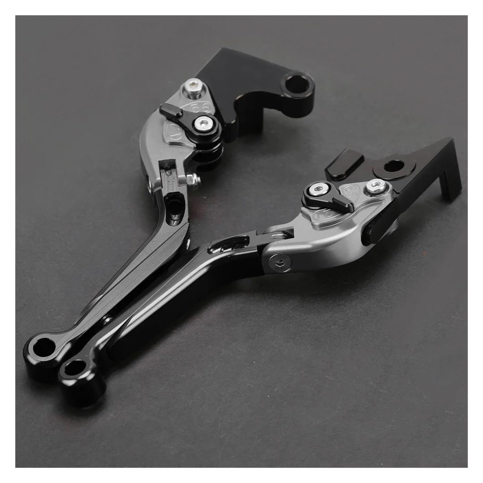 RVEVFBKBAL Motorcycle Brake Clutch Lever Foldable Adjustable for Suzuki GS500 GS500E GS500F GS 500 E F 1989-2009(E)