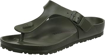 Birkenstock Unisex Gizeh Essentials EVA Sandal Khaki 40 R EU