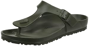 Birkenstock Unisex Gizeh Essentials EVA Sandal Khaki 40 R EU