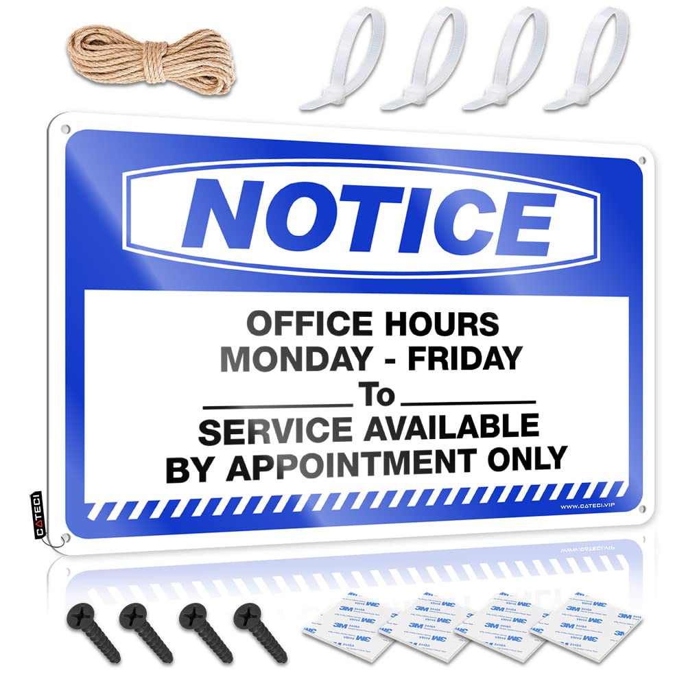 HELIOFORGE Home Bar Decor Notice Office Hours Monday - Friday_ Am Tin Sign Tin Signs Sarcastic Metal Signs(30X40CM)