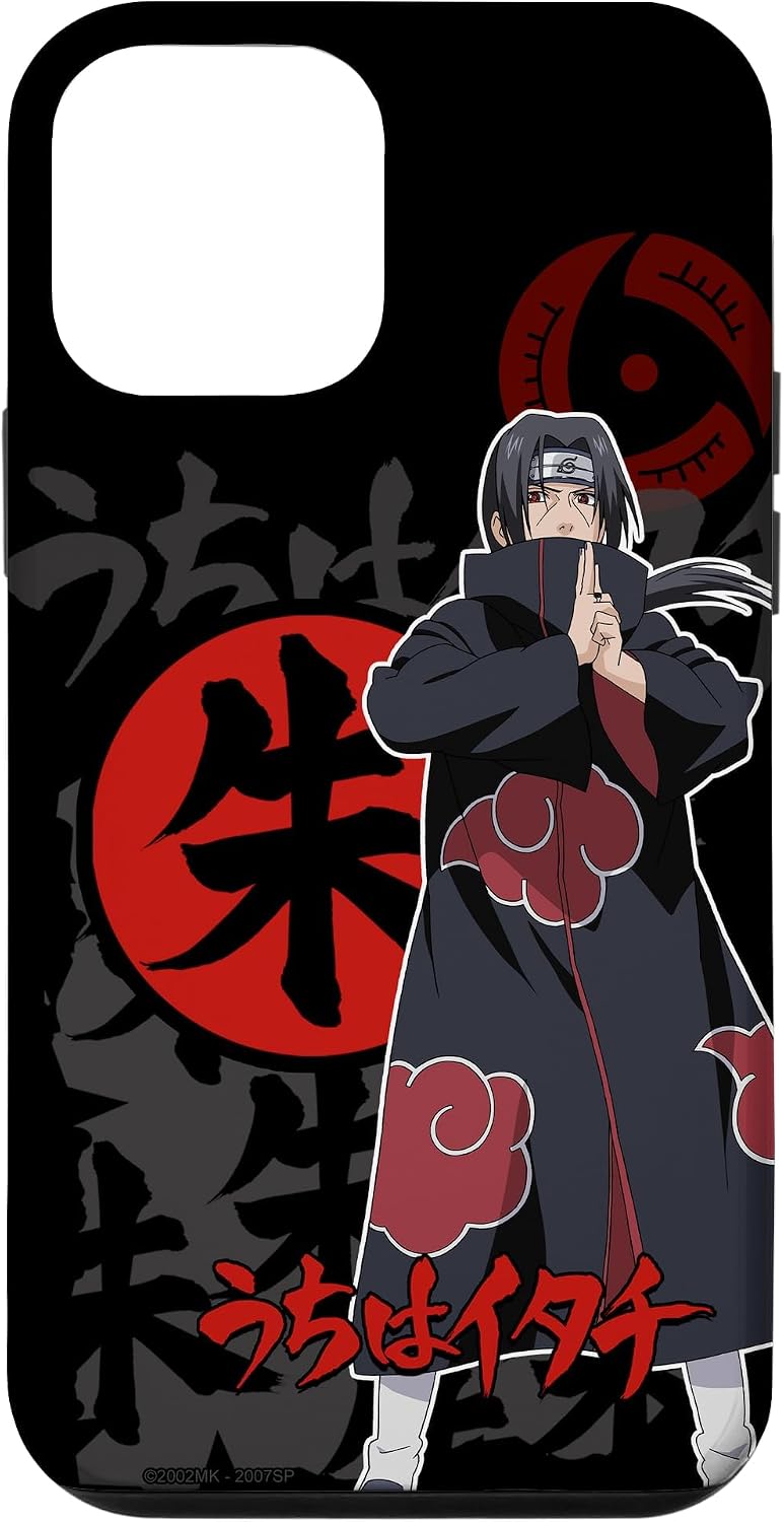 Naruto Shippuden Itachi and Icons Case for iPhone 12 mini