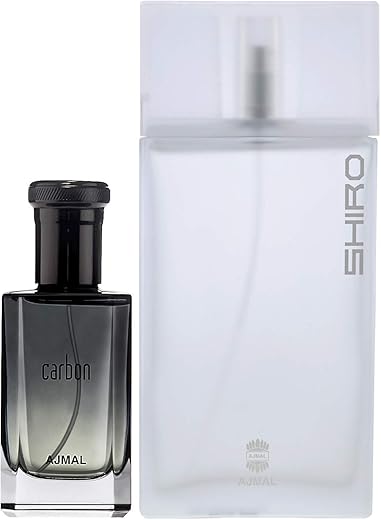 AJMAL Carbon EDP Citrus Spicy Perfume 100ml for Men and Shiro EDP Citrus Spicy Perfume 90ml for Men