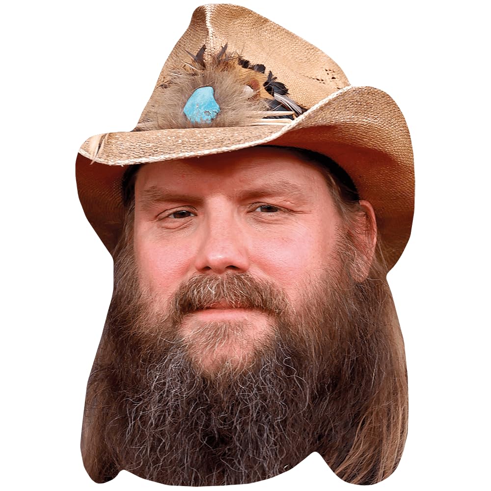 Christopher Alvin Stapleton (Beard) Celebrity Mask, Flat Card Face, Fancy Dress Mask