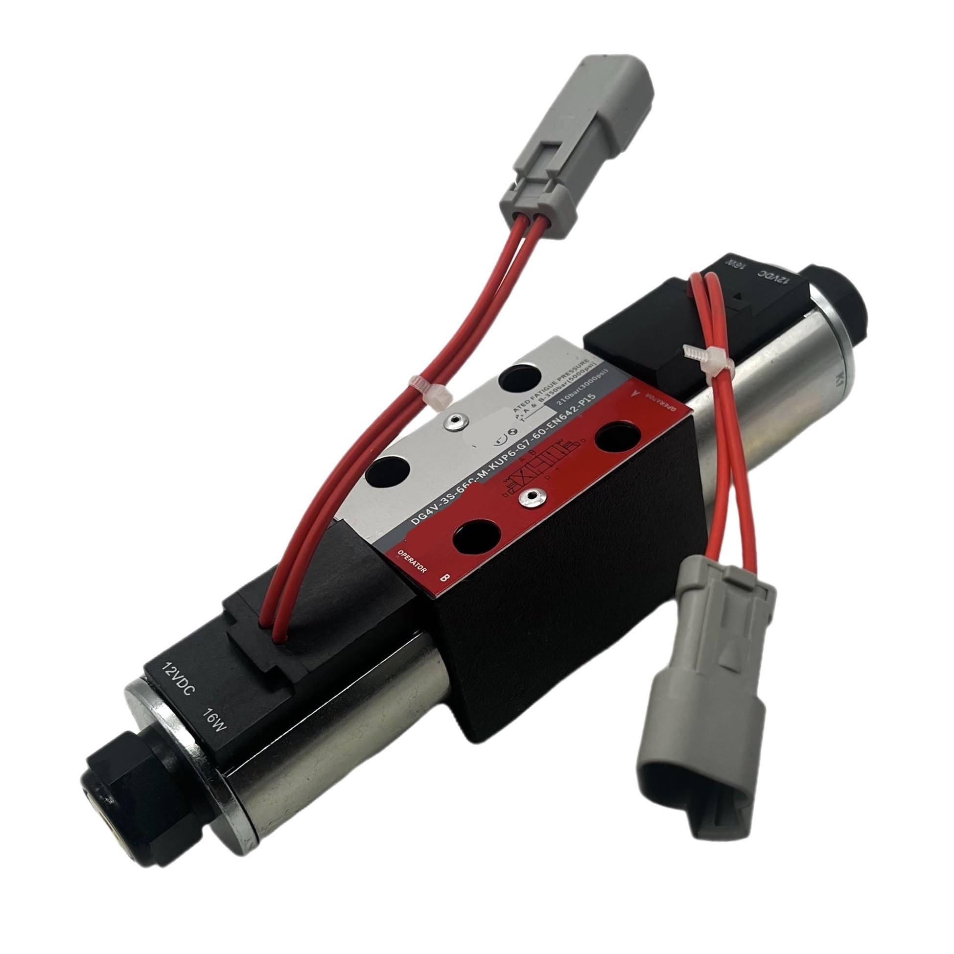 Électrovanne 12V 223-8181 pour résoudre les pannes hydrauliques sur 32D 416D