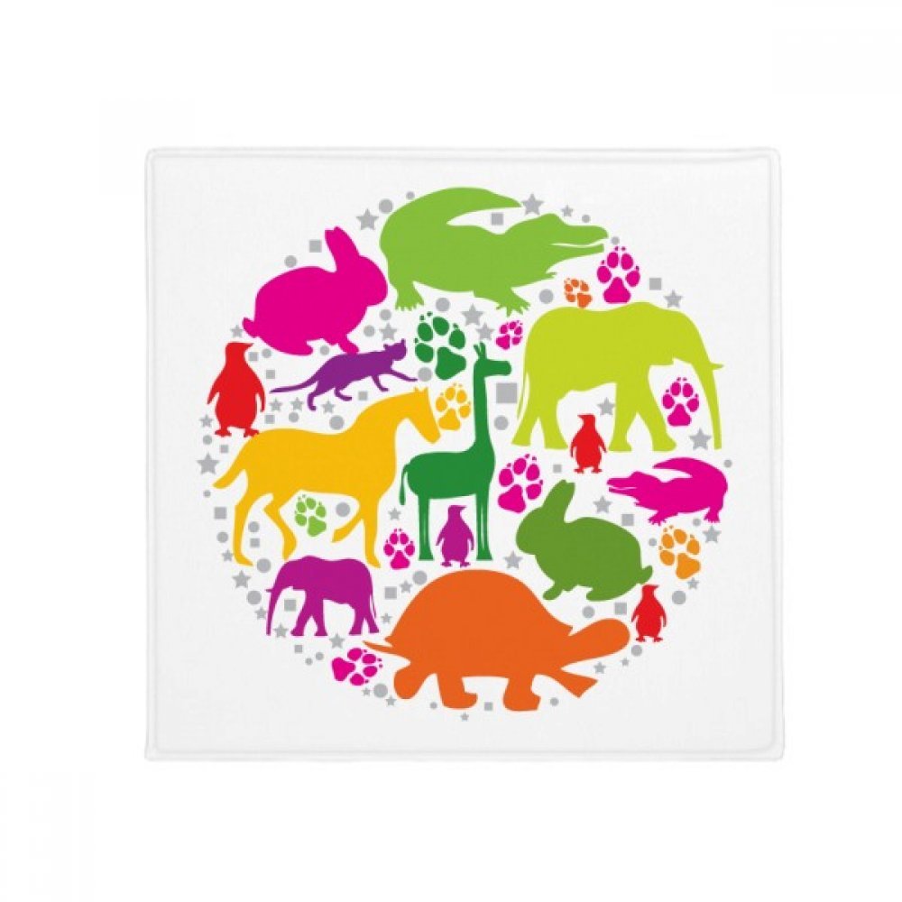 Tapis animaux coloré pour cuisine et entrée ambiance chaleureuse