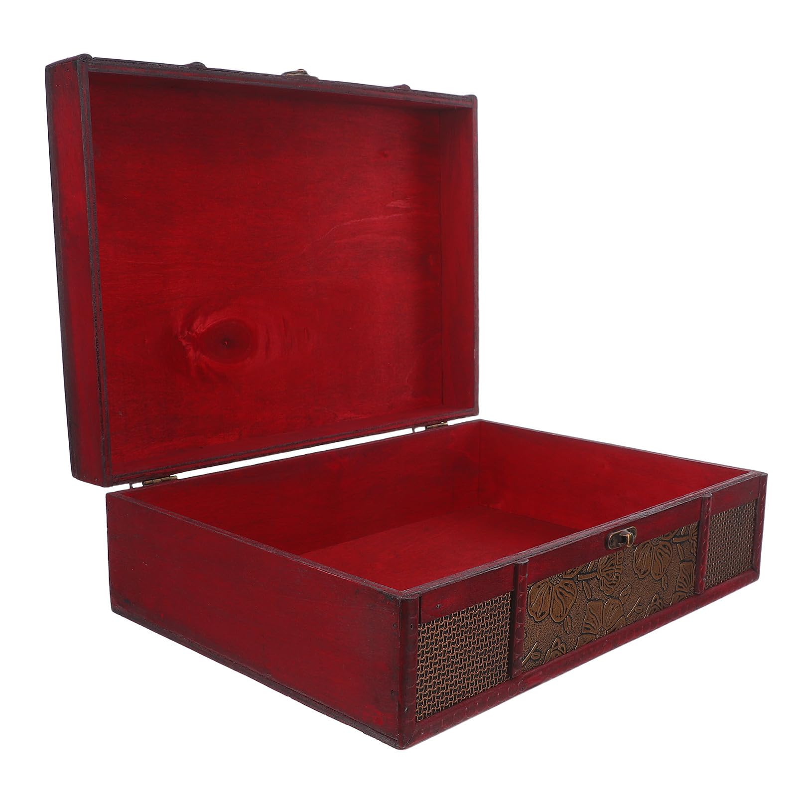 Boîte en bois vintage de haute qualité pour bijoux | Écrin rétro