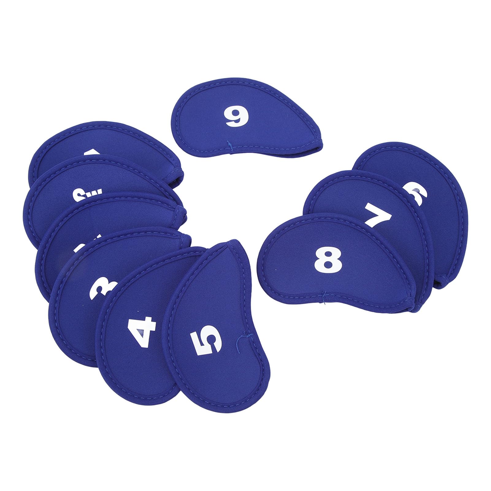Fundas para Palos de Golf [Marca] Funda Protectora para Palos de Golf, 10 Unidades, Funda Protectora Neopreno, Numerada 3 4 5 6 7 8 9 PW Sw A Zaf