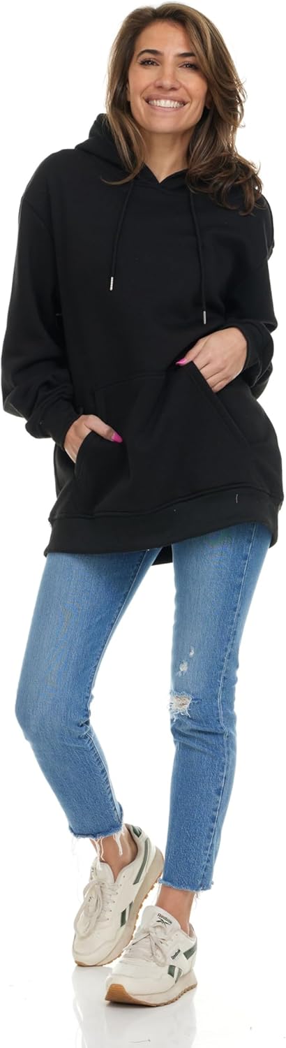 BILLIONHATS 3 Pack Womens Hoodie Oversized Sweatshirts, Cotton Blend, Bulk Womens Hoodies Bulk Sweatshirt Pack - Image 4