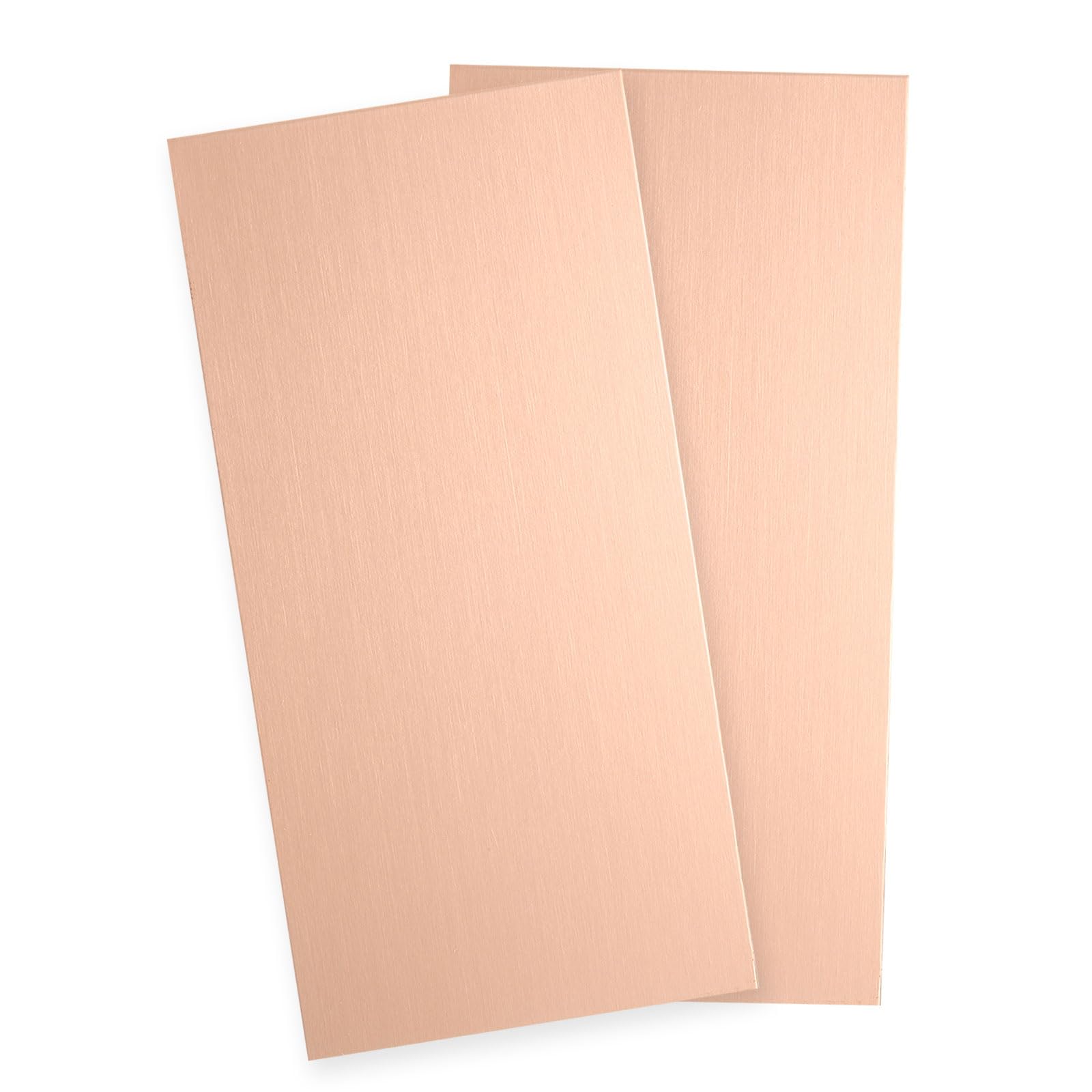 uxcell 2Pcs Pure Copper Sheet, 4" x 2", 20 Gauge (0.8mm) Thickness, Metal Copper Plate with Gloves for Crafting, Modelers, Jewelry, Repairs,
