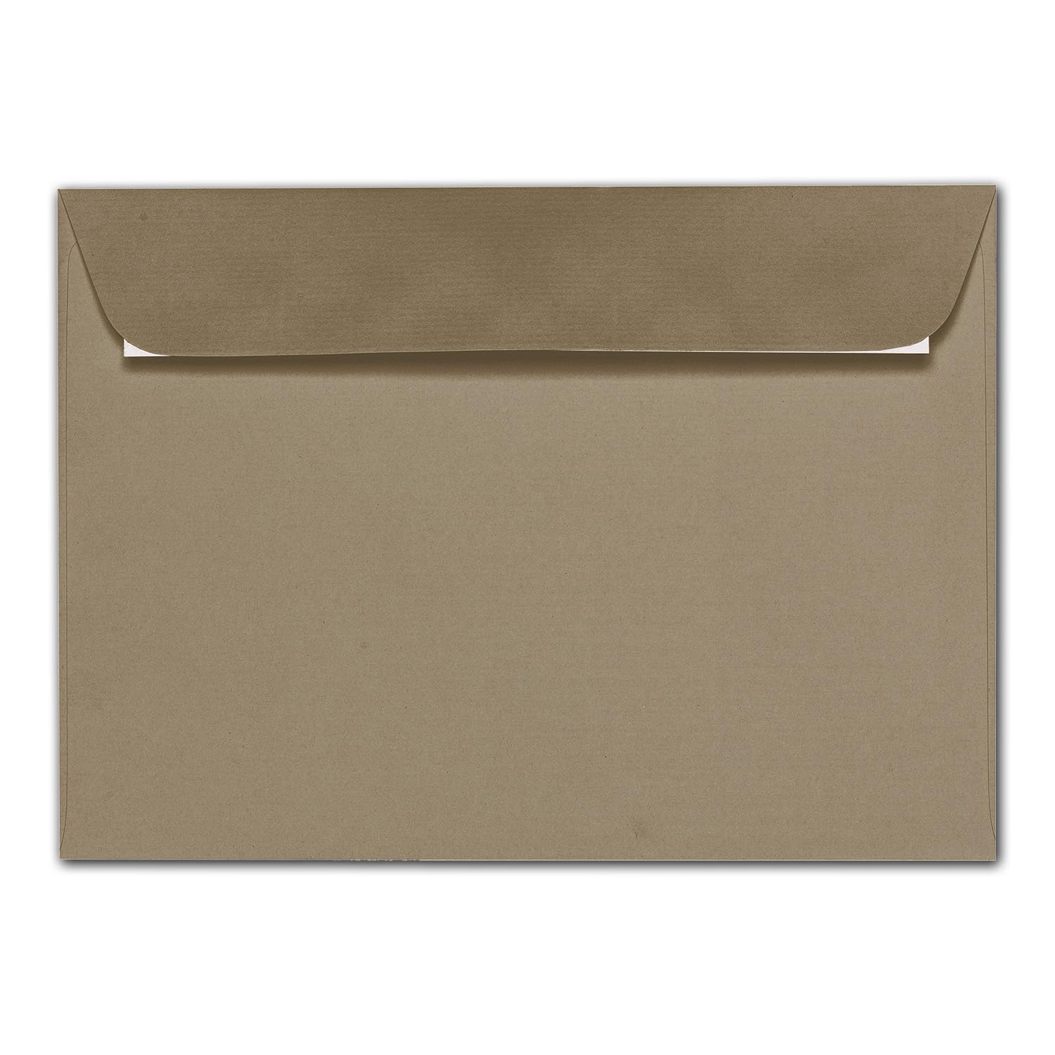 ARTOZ 150 x koperty DIN C5 brązowe (taupe) - 229 x 162 mm koperta bez okienka - koperty samoprzylepne - seria ARTOZ 1001